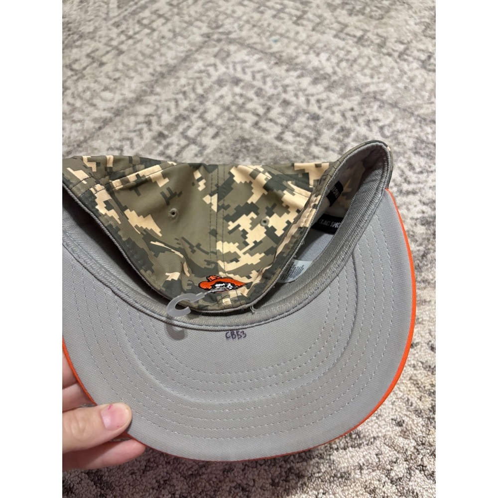 OKlahoma State Nike Dri-Fit Fitted Cap Size 7 Men - Picture 5 of 8